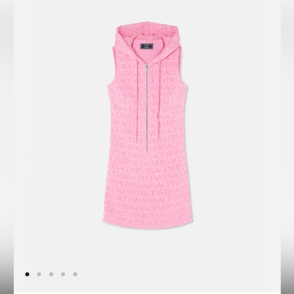Dua Lipa x Versace Allover Towel Dress | size 42 - Picture 2 of 16